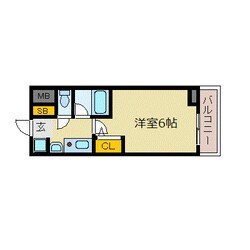 エスリード同心第3の物件間取画像